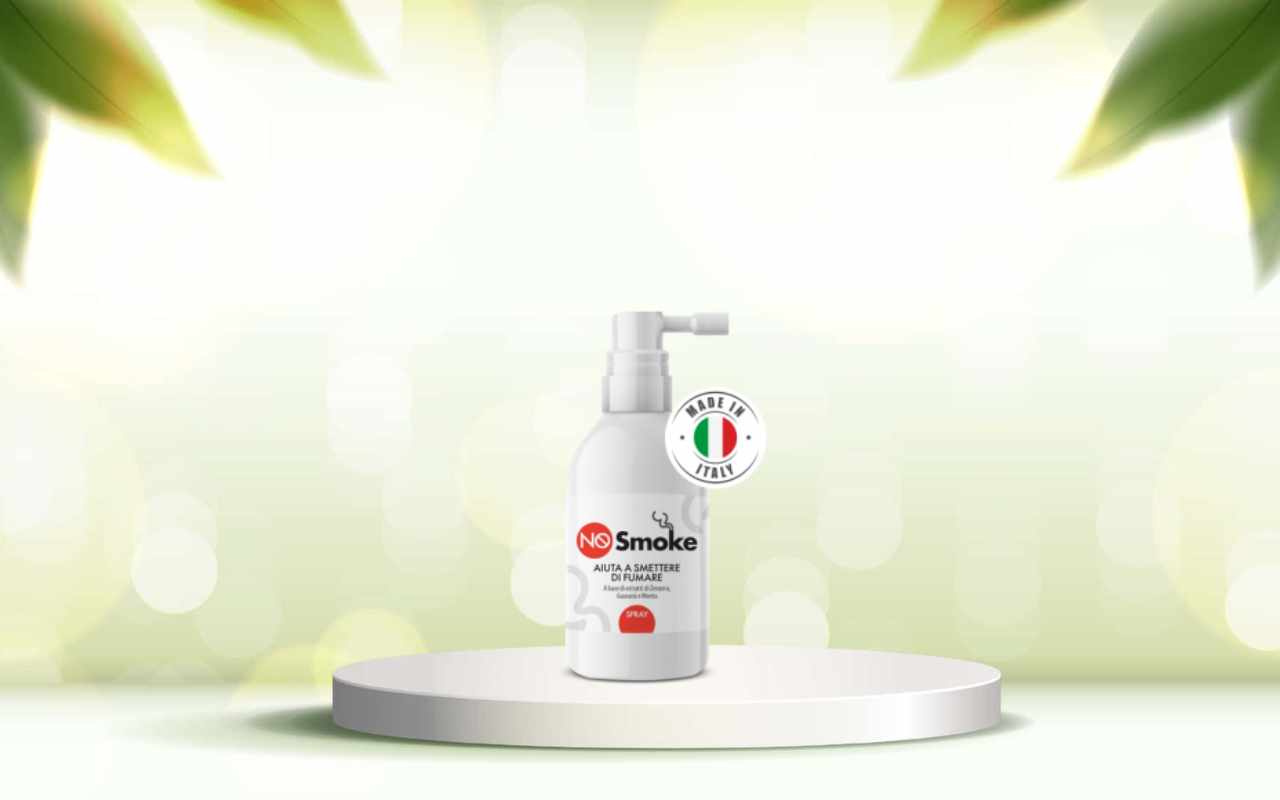 Scopri come smettere di fumare subito con NoSmoke spray naturale e sicuro